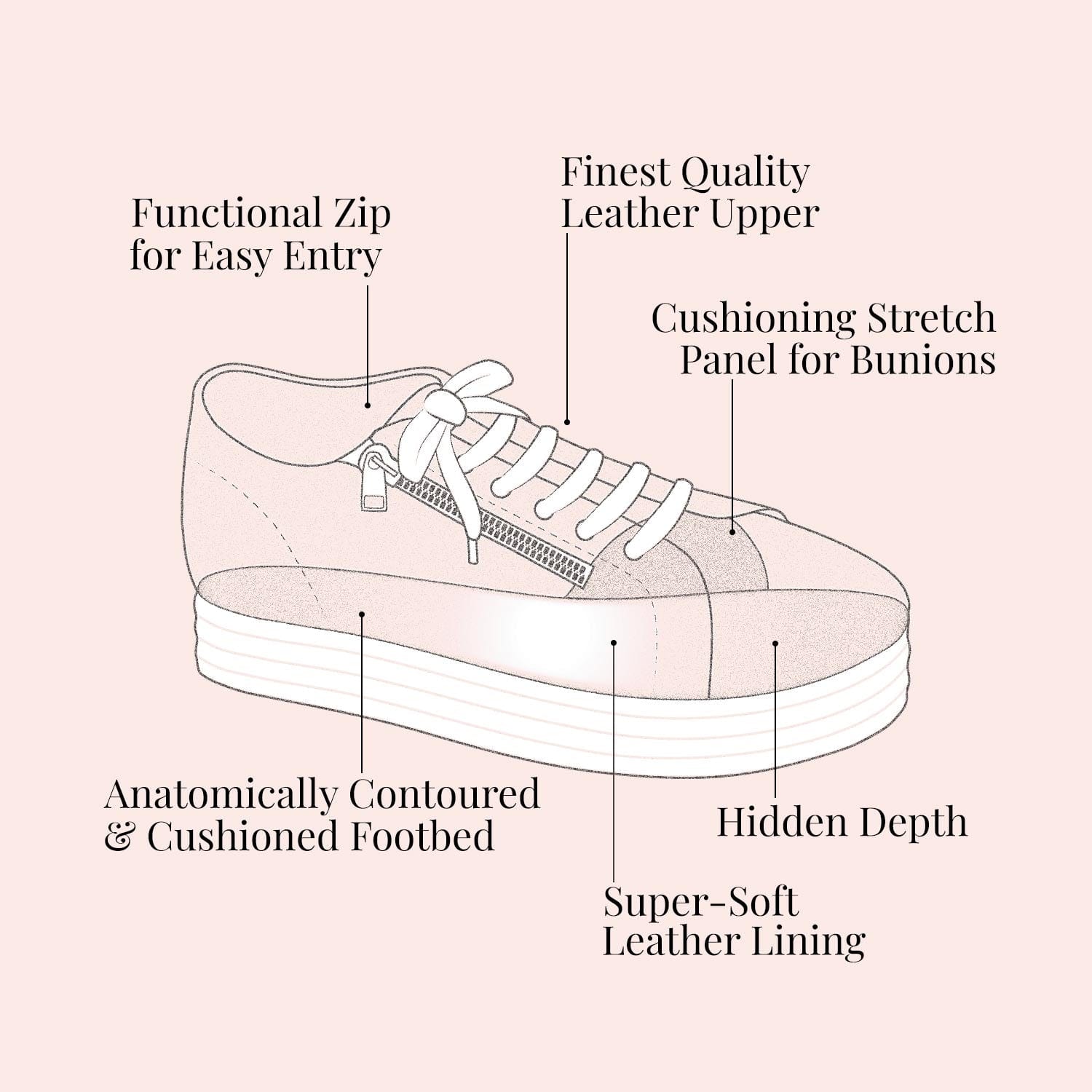 Pixie: White Leather & Luxe Leopard Shoes Sole Bliss