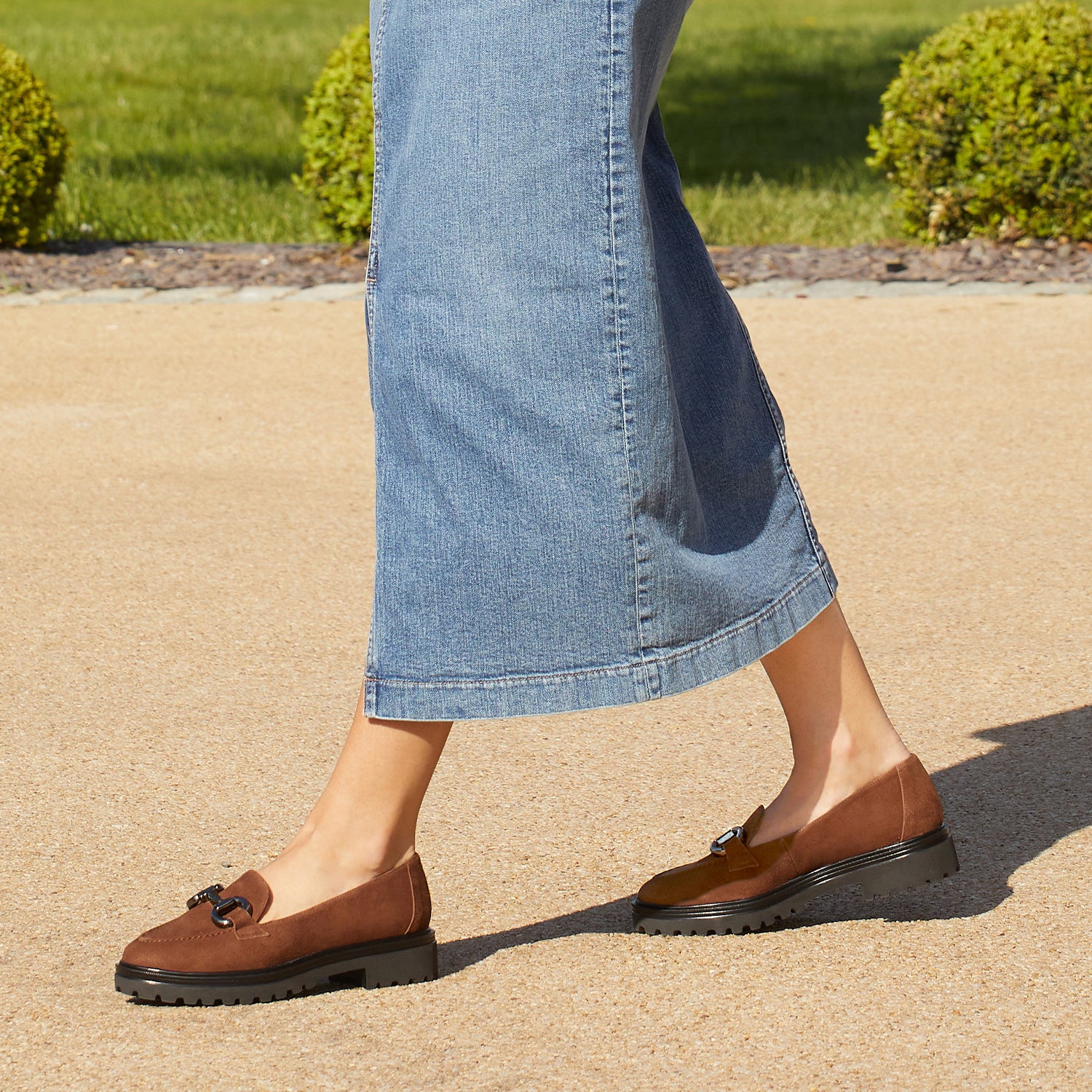 Treasure: Tobacco Suede Shoes Sole Bliss