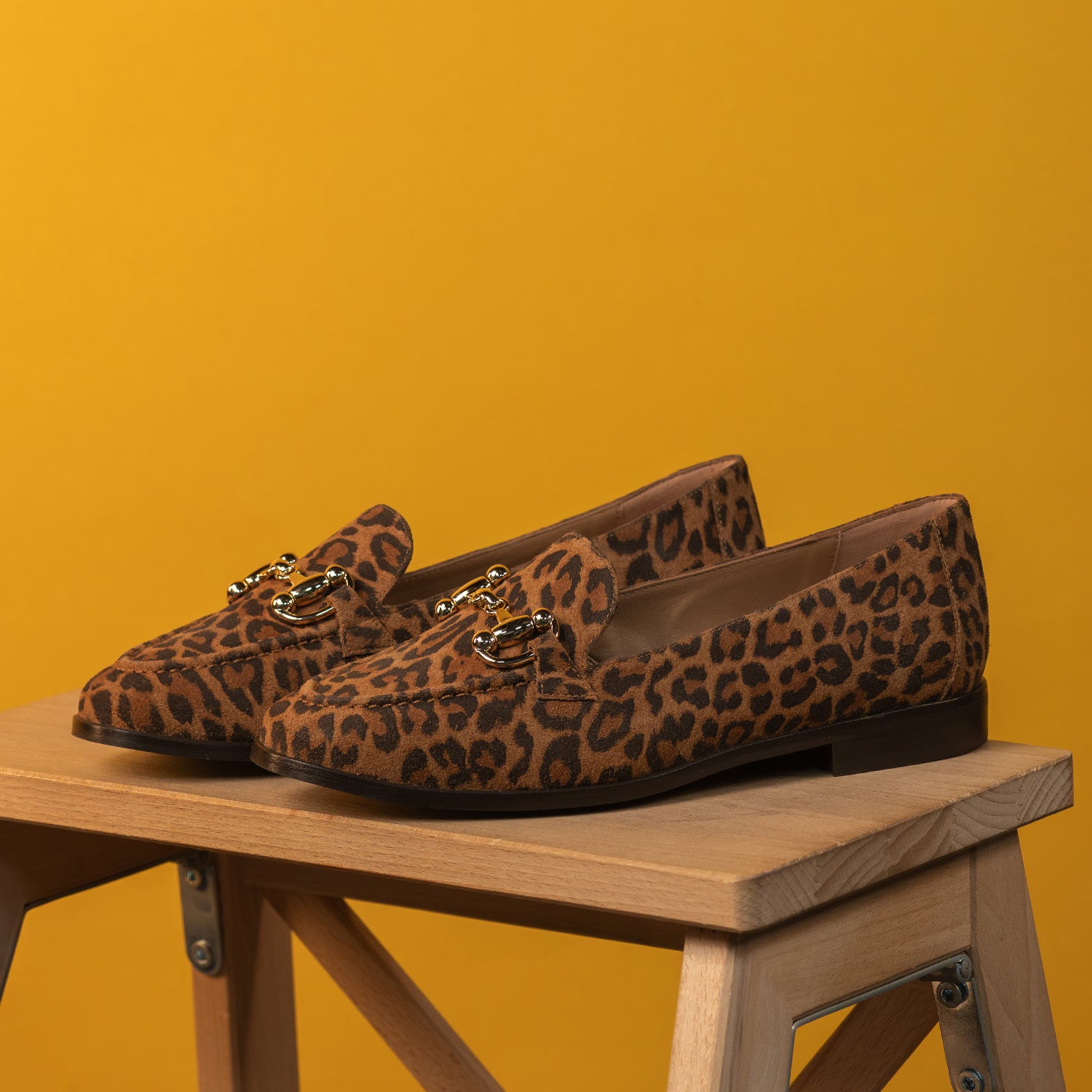 Triumph: Luxe Leopard Suede Shoes Sole Bliss