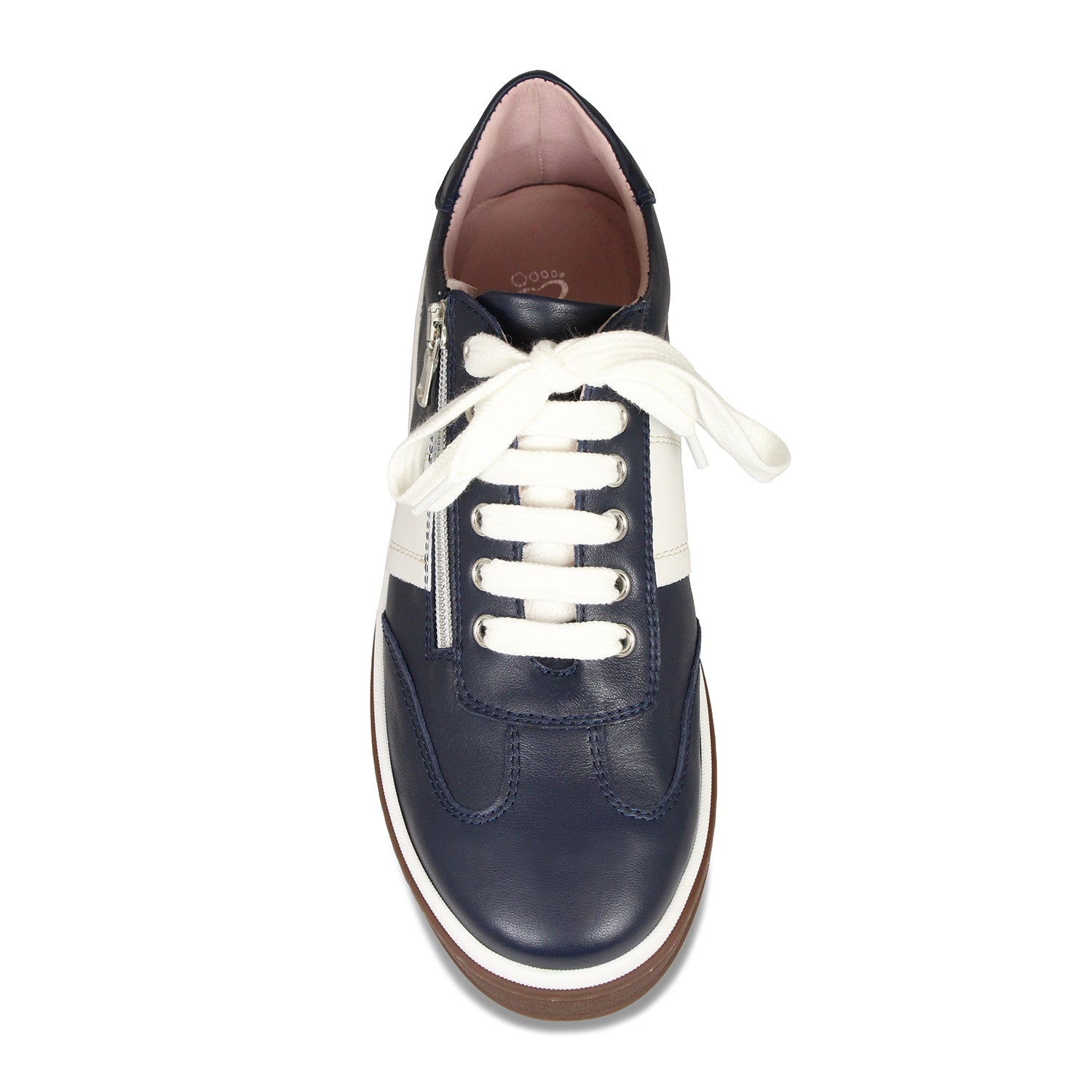 Uptown: Navy Leather Shoes Sole Bliss