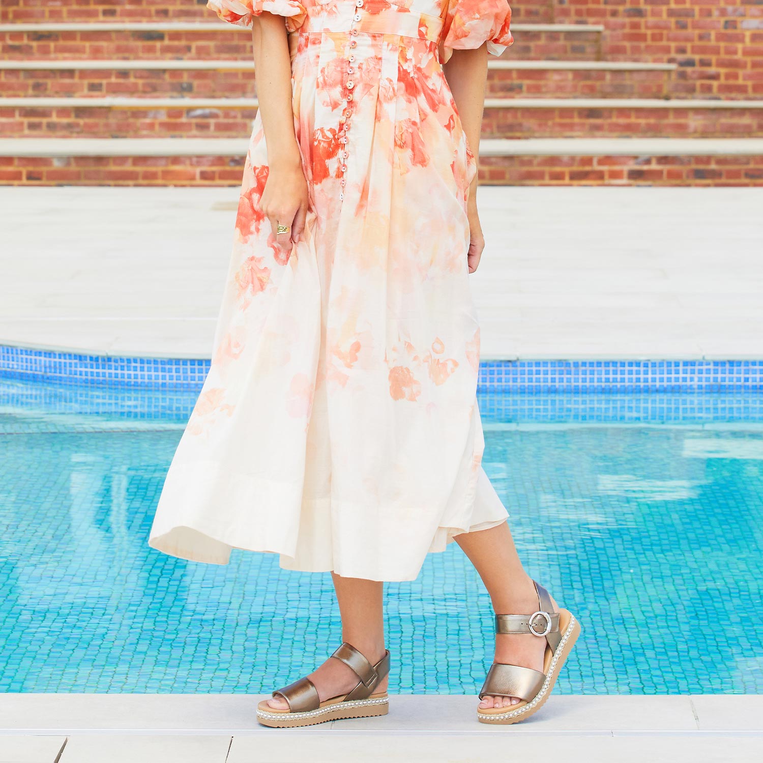 Walker: Bronze Leather Shoes Sole Bliss