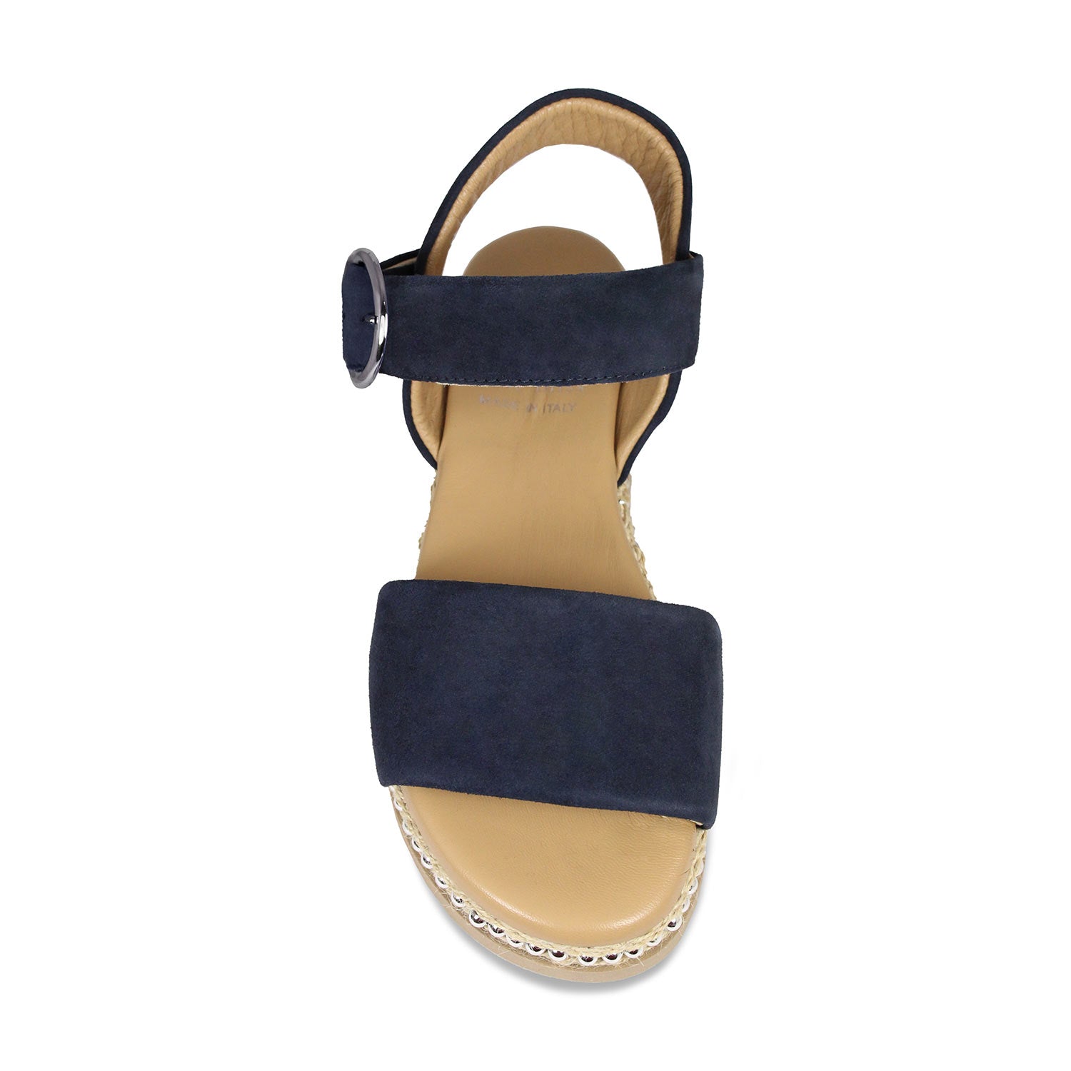 Walker: Navy Suede Shoes Sole Bliss