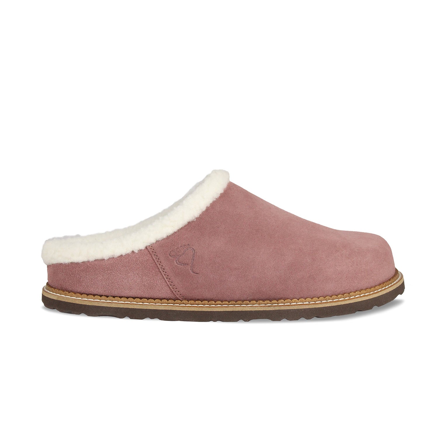 Snug: Rose Suede & Wool Shoes Sole Bliss
