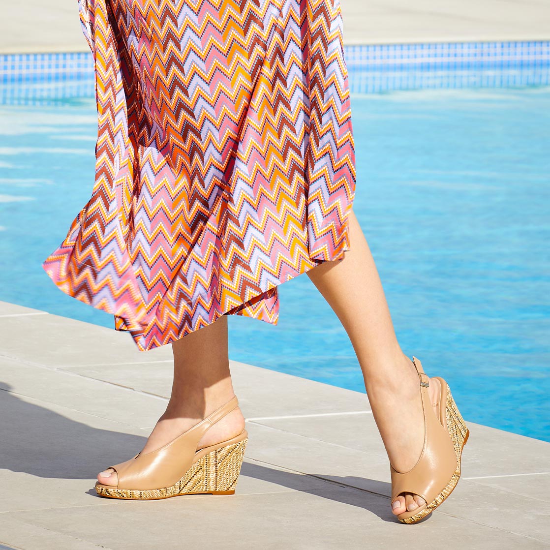 Whitney: Nude Leather Shoes Sole Bliss