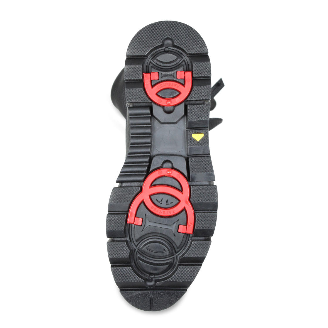 Wonder: Black Leather & Shearling Boots Sole Bliss