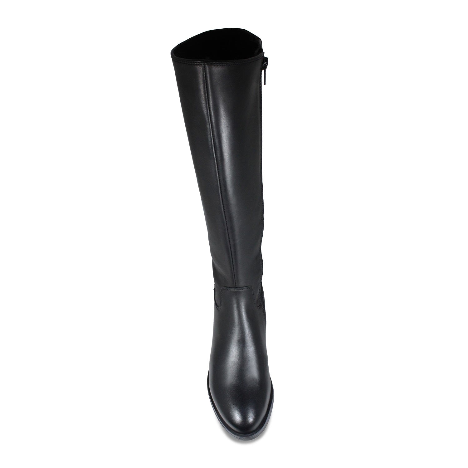 Zara: Black Leather Boots Sole Bliss