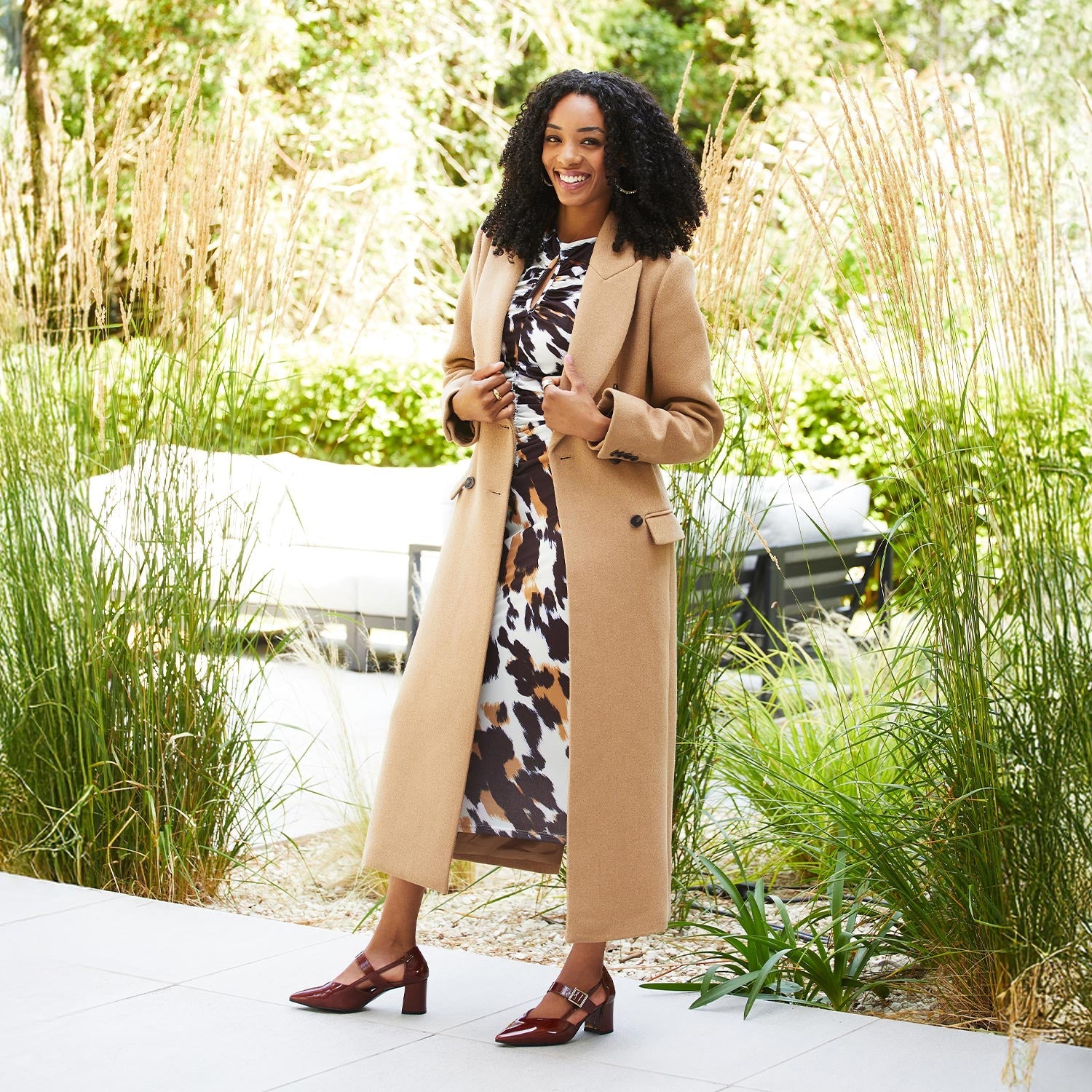 Chloe: Chestnut Patent Shoes Sole Bliss