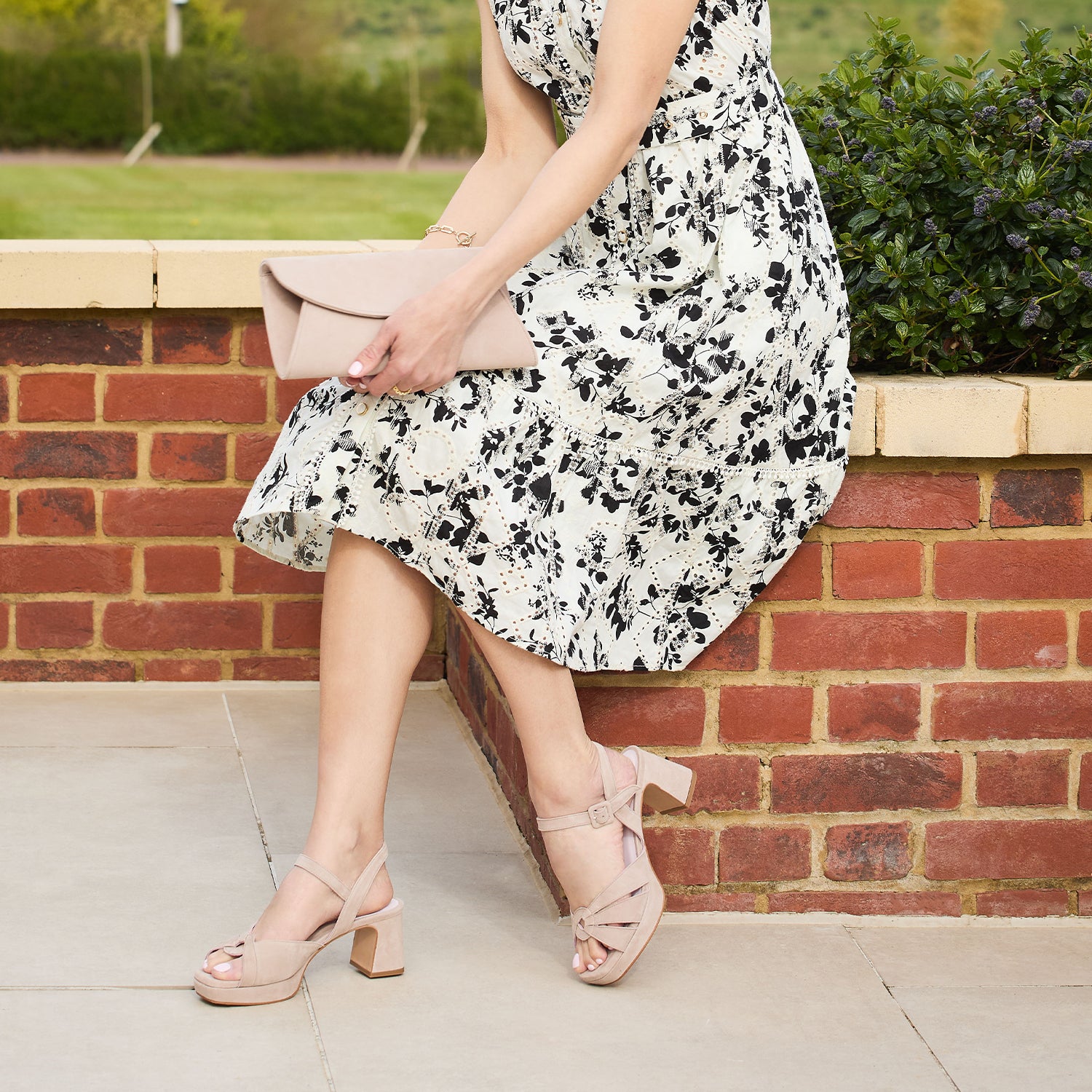 Roberta: Pale Taupe Suede Shoes Sole Bliss