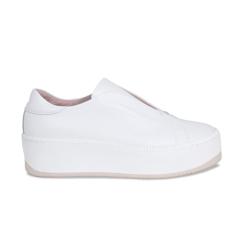 Drama: White Leather Shoes Sole Bliss