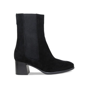 Fern: Black Suede Boots Sole Bliss