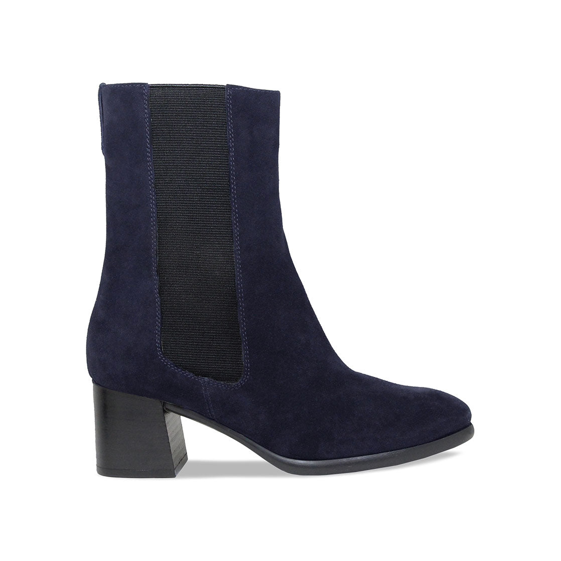 Fern: Navy Suede Boots Sole Bliss