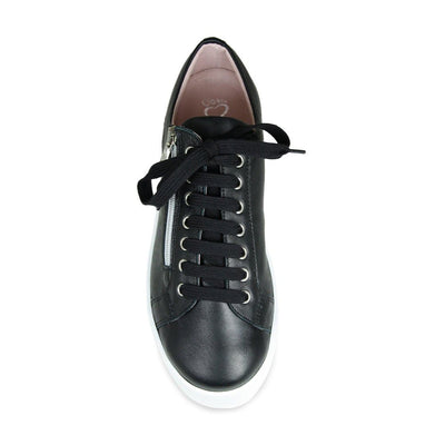 Hero: Black Leather Shoes Sole Bliss