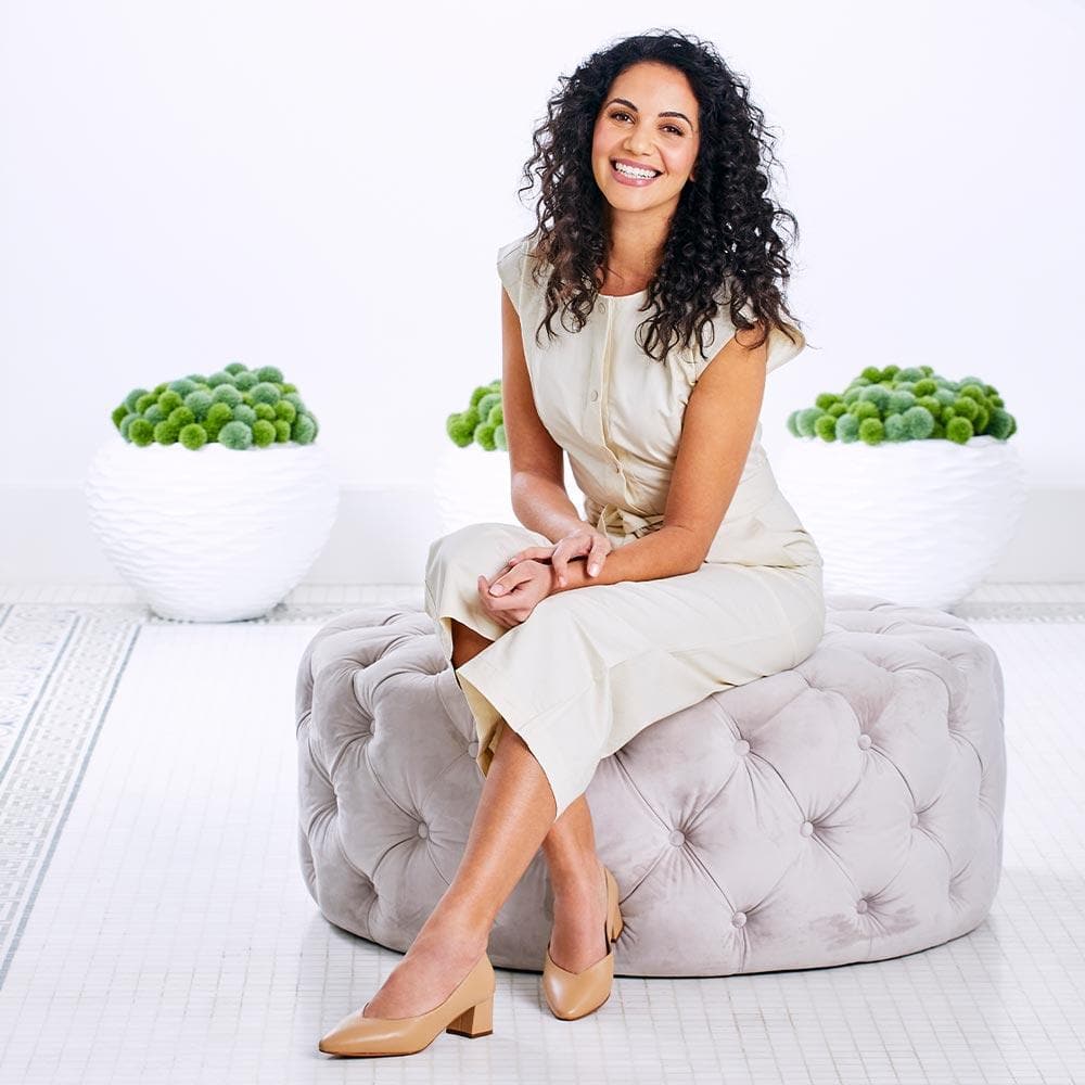 Ingrid: Nude Leather Shoes Sole Bliss