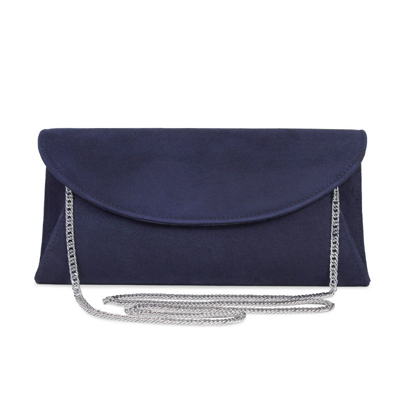Jenna: Navy Suede Bags Sole Bliss