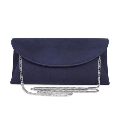 Jenna: Navy Suede Bags Sole Bliss