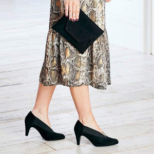 Mercy: Black Suede Shoes Sole Bliss