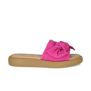 Bailey: Fuchsia Suede Shoes Sole Bliss