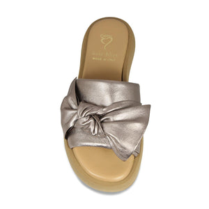 Bailey: Metallic Leather Shoes Sole Bliss