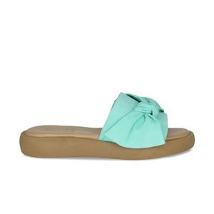 Bailey: Aqua Suede Shoes Sole Bliss
