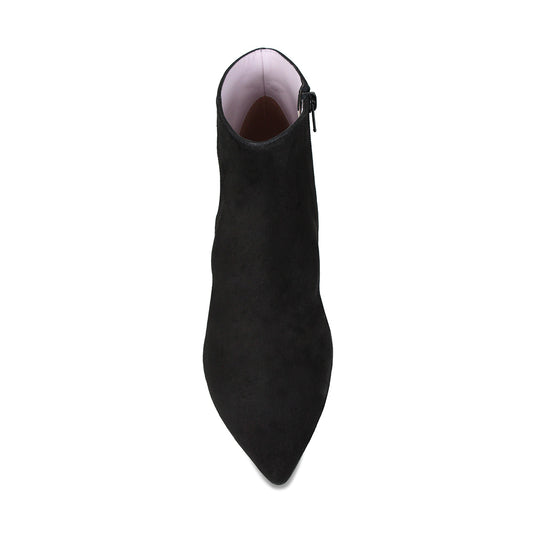 Billie: Black Suede Boots Sole Bliss