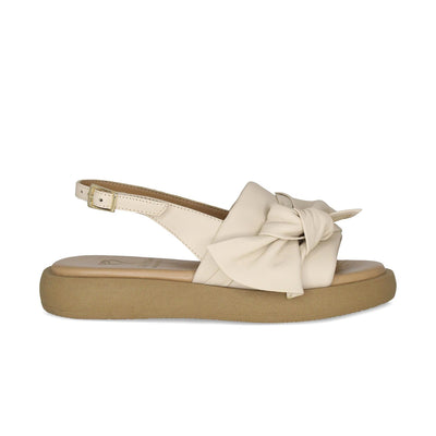 Bonnie: Cream Leather Shoes Sole Bliss