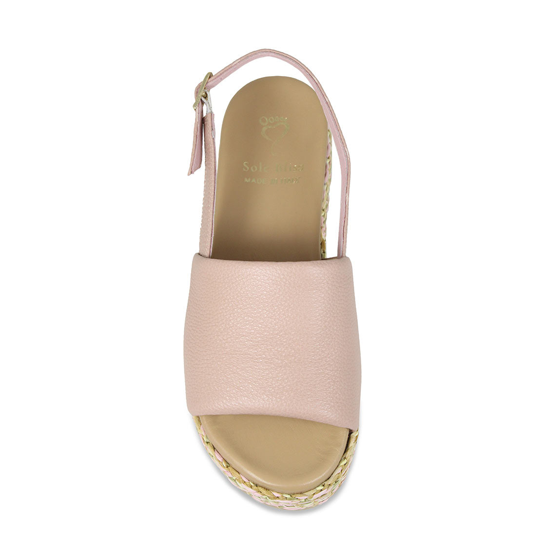 Brandy: Blush Leather Shoes Sole Bliss