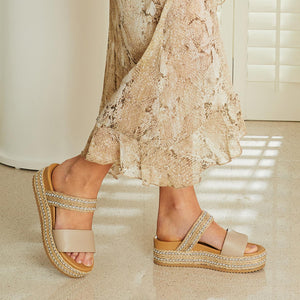 Brooke: Pale Taupe Leather Shoes Sole Bliss