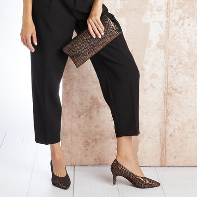 Carmen: Metallic Suede Shoes Sole Bliss