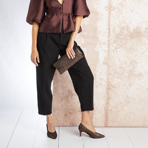 Carmen: Metallic Suede Shoes Sole Bliss