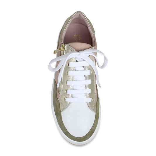 Dandy: Rose Leather & Multi Shoes Sole Bliss