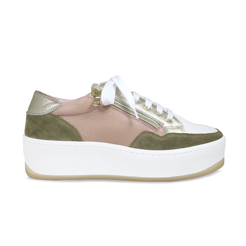 Dandy: Rose Leather & Multi Shoes Sole Bliss