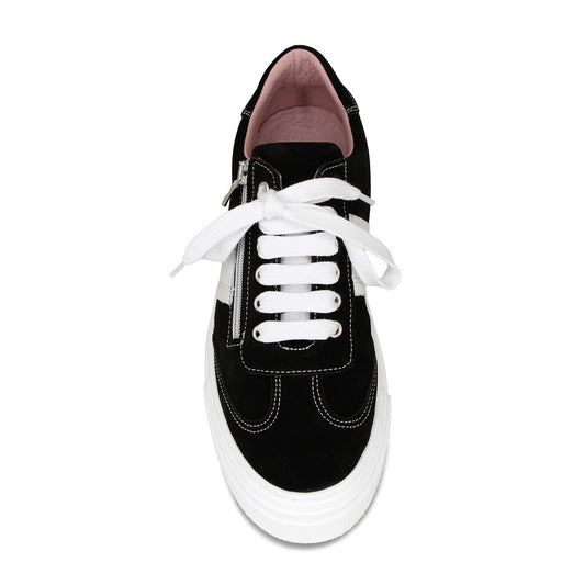 Dash: Black Suede Shoes Sole Bliss