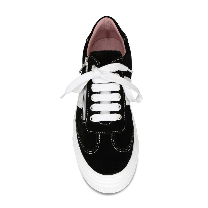 Dash: Black Suede Shoes Sole Bliss