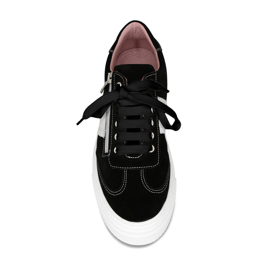 Dash: Black Suede Shoes Sole Bliss