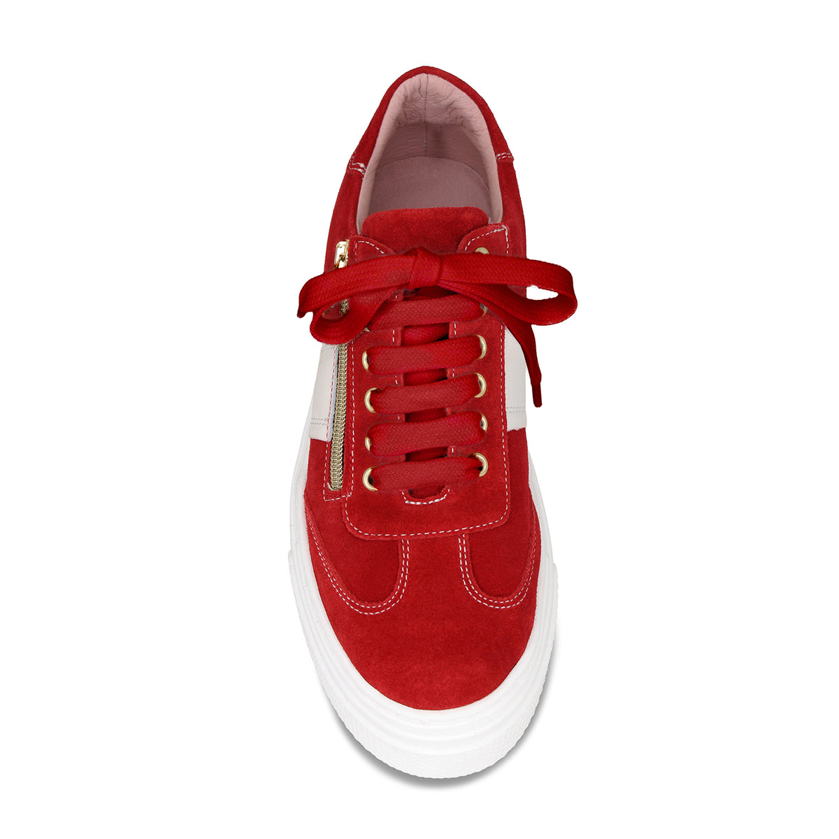 Dash: Red Suede Shoes Sole Bliss