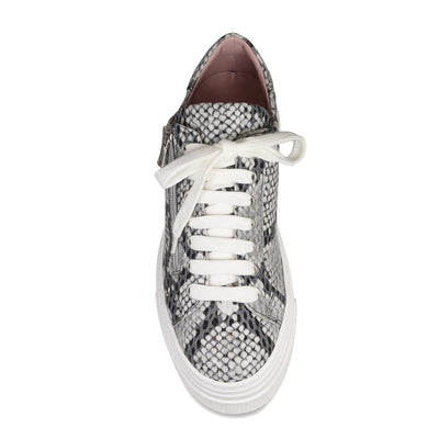 Diva: Snake Print Leather Shoes Sole Bliss