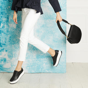 Drama: Black Leather Shoes Sole Bliss