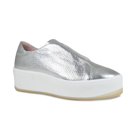 Drama: Silver Leather Shoes Sole Bliss