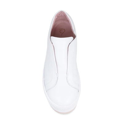 Drama: White Leather Shoes Sole Bliss