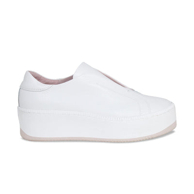 Drama: White Leather Shoes Sole Bliss