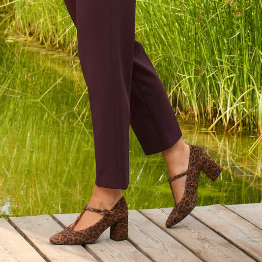 Drew: Luxe Leopard Shoes Sole Bliss