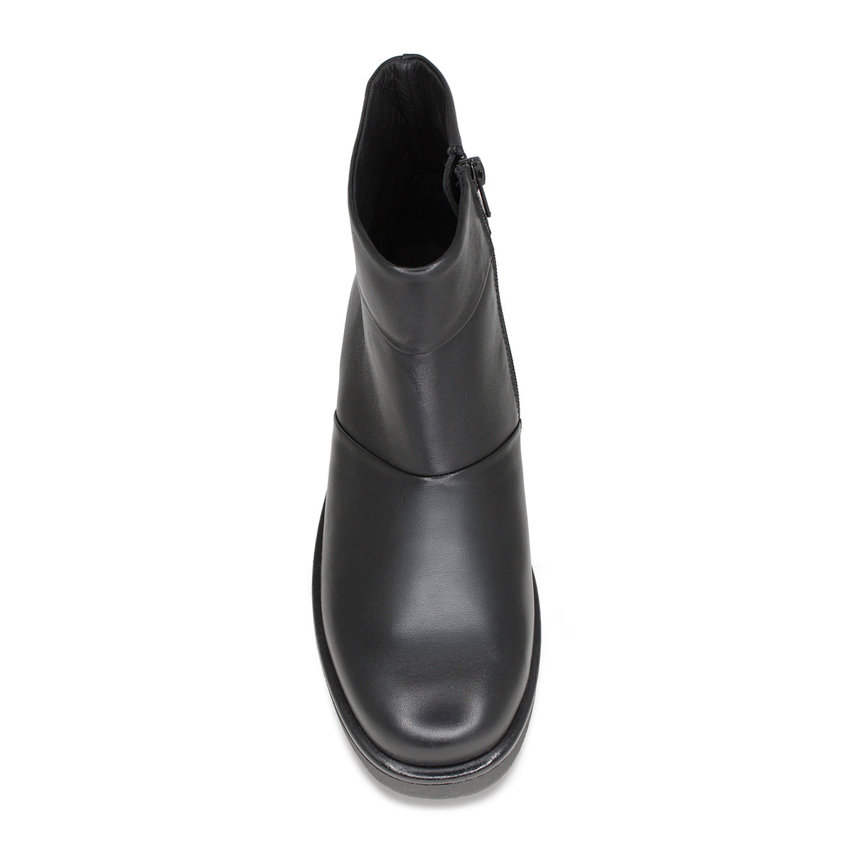 Eleanor: Black Leather Boots Sole Bliss