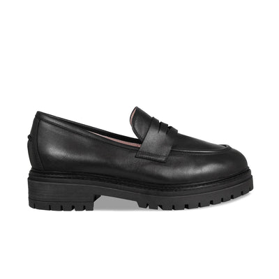 Fame: Black Leather Shoes Sole Bliss