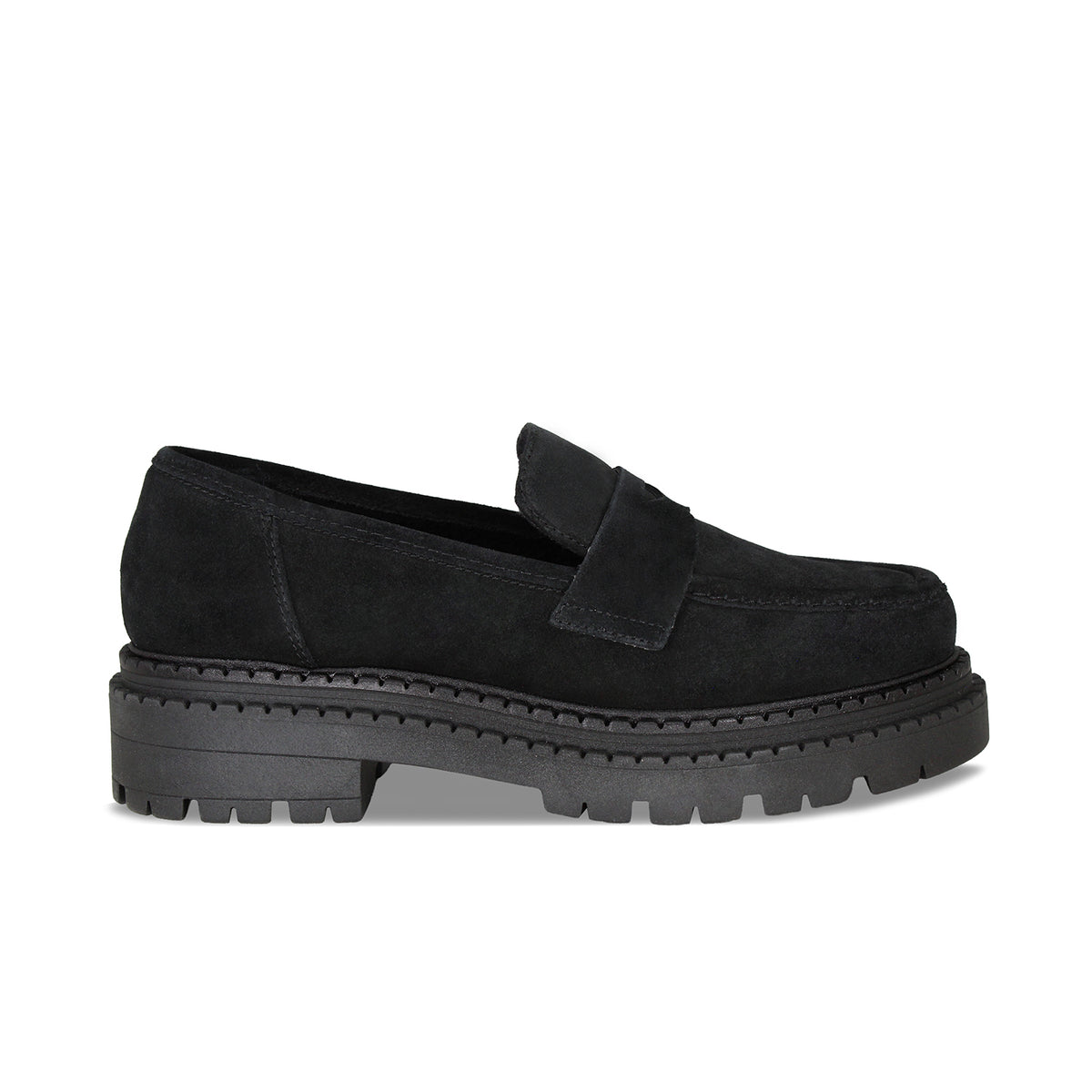 Fawn: Black Suede Shoes Sole Bliss