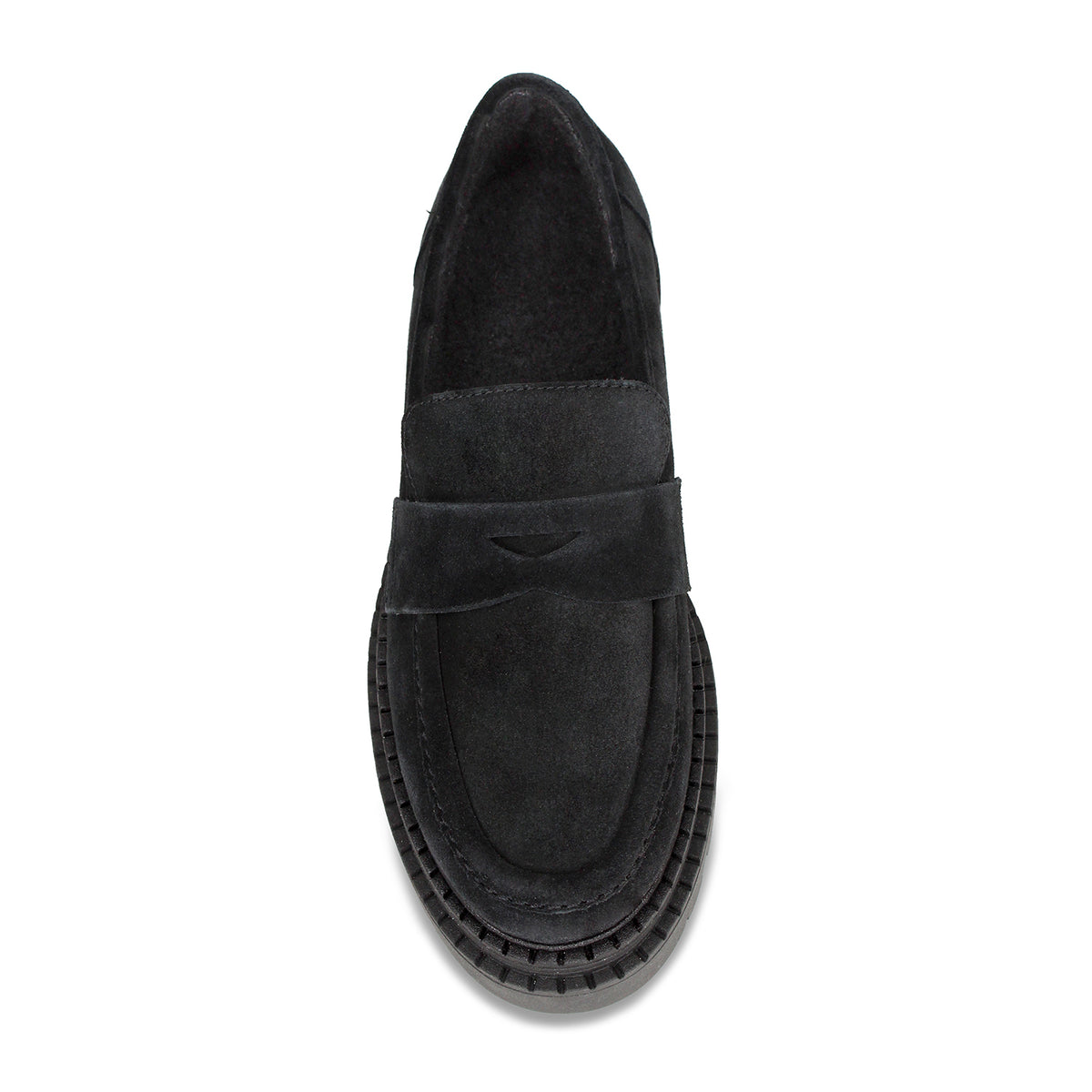Fawn: Black Suede Shoes Sole Bliss