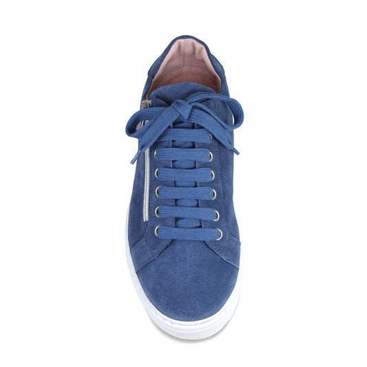 Feather: Denim Suede Shoes Sole Bliss