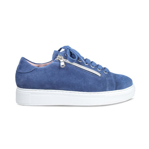 Feather: Denim Suede Shoes Sole Bliss