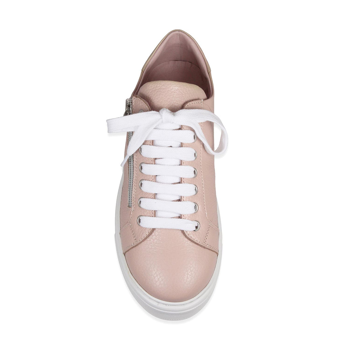 Feather: Blush Leather Shoes Sole Bliss