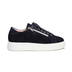 Feather: Navy Suede Shoes Sole Bliss
