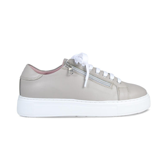 Feather: Taupe Leather Shoes Sole Bliss